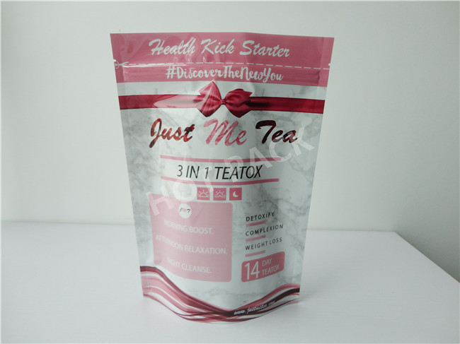 BOPP / Aluminum Foil Lined Stand Up Pouch Bags Custom Gravure Printing