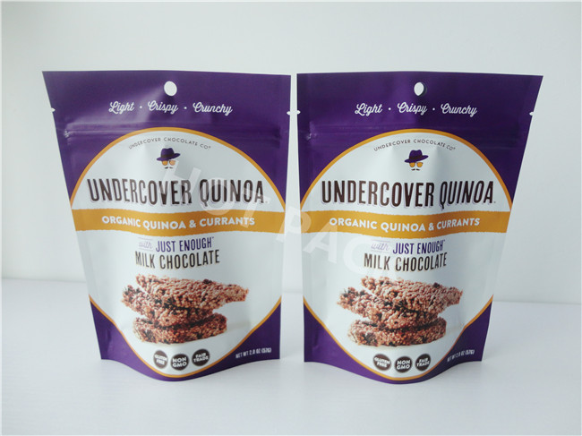 Organical Activated Raw / Wild Pili Nuts Zip Lock Stand up Packaging Pouches
