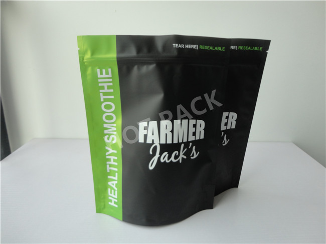 28 Days Teatox Custom Printed Stand Up Plastic Packaging Bags Waterproof High Transparency