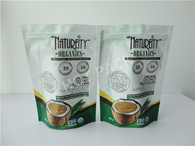 Laminated Foil Plastic Stand Up Pouches For Food Eco Friendly Durable