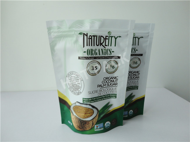 Laminated Foil Plastic Stand Up Pouches For Food Eco Friendly Durable