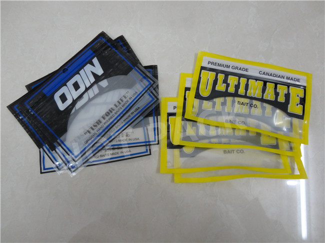 Biologicals Heat Seal Fishing Worm Bag Lightweight Multi Layers Transparent
