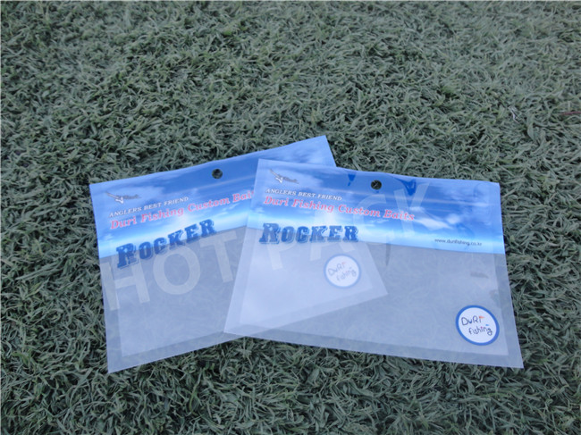 Plastic Laminated Foil Fishing Worm Bag Environmental Protection Glossy Finish