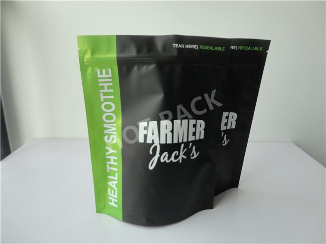 28 Days Teatox Custom Printed Stand Up Plastic Packaging Bags Waterproof High Transparency