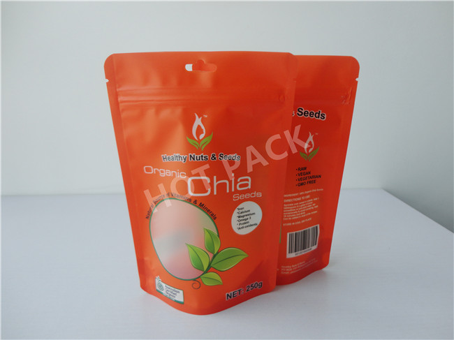 Organic Goji Berry / Vanilla / Strawberry Tea Stand Up Bag With Window