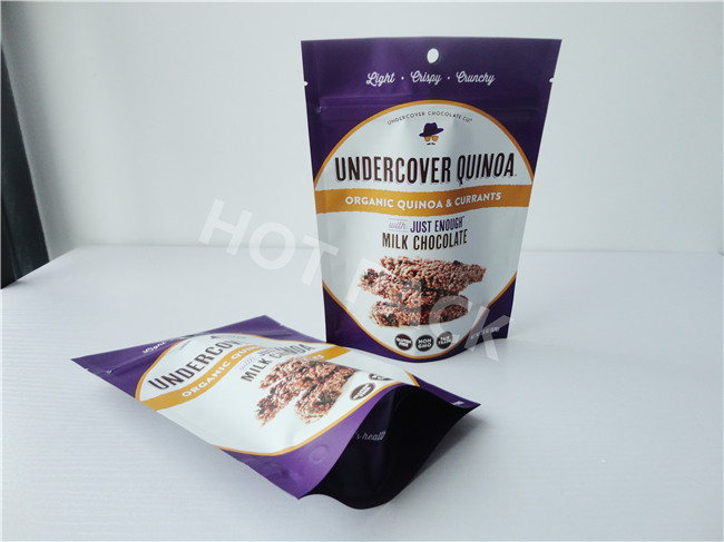 Organical Activated Raw / Wild Pili Nuts Foil Stand up Bag With Zipper