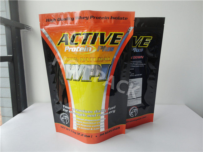 Organical Activated Raw / Wild Pili Nuts Printed Stand up Bag With Top Zip