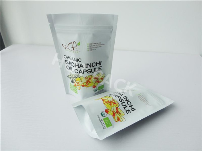Custom Gravure Printed Stand Up Packaging Pouch Bags , Vacuum Bags For Food Packaging