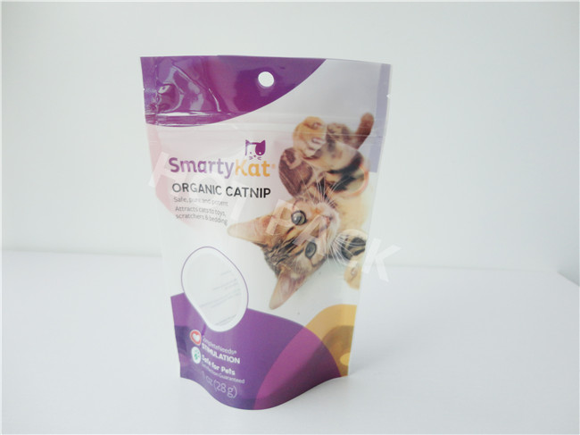 Food Grade Stand Up Powder Packaging Bags For Whey Protein / Milk Powder Quad Seal