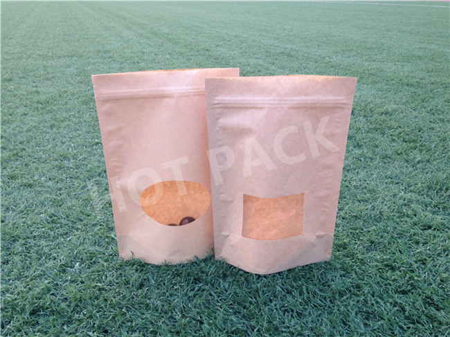 Fresh Roasted Packaging Coffee Bags , Stand Up Ziplock Individual Coffee Pouch Bags
