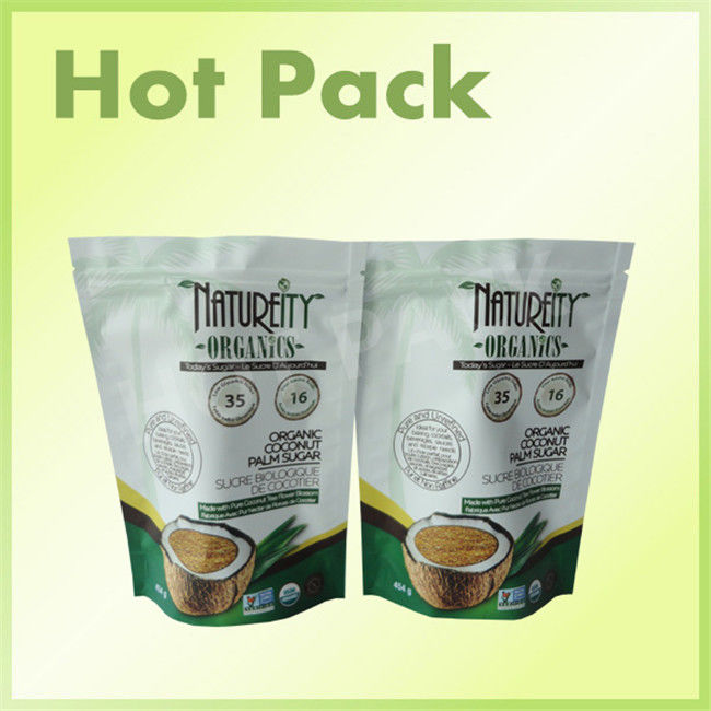 customized foil zip lock bag stand up pouch with zipper