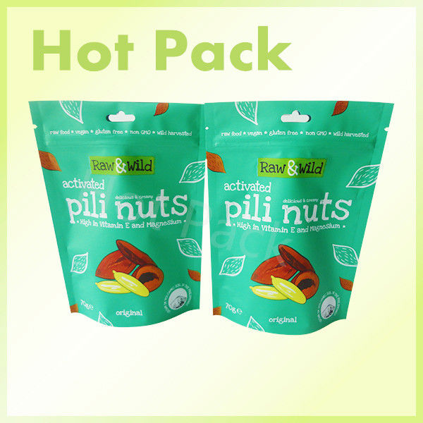 foil ziplock stand up pouch for Nuts