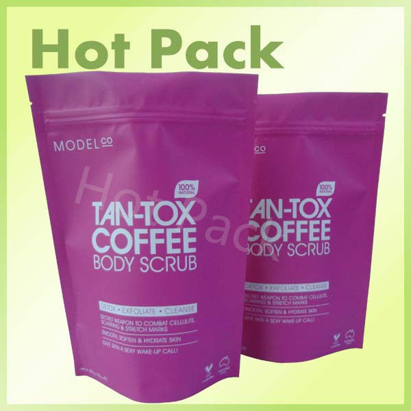 food packaging bag foil zip lock bag stand up pouch with zipper