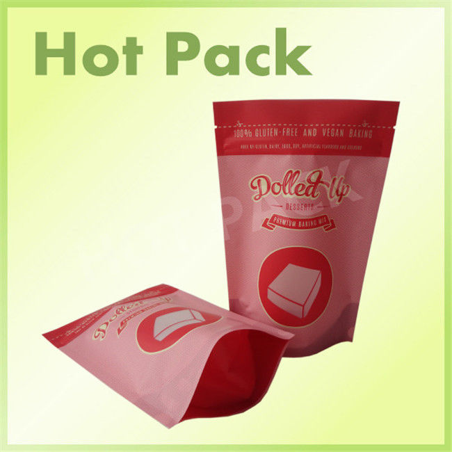 laminated aluminum foil zip lock bag stand up pouch