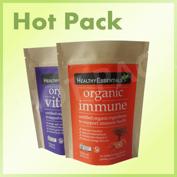 nuts bag colorful cheap brown kraft paper bags