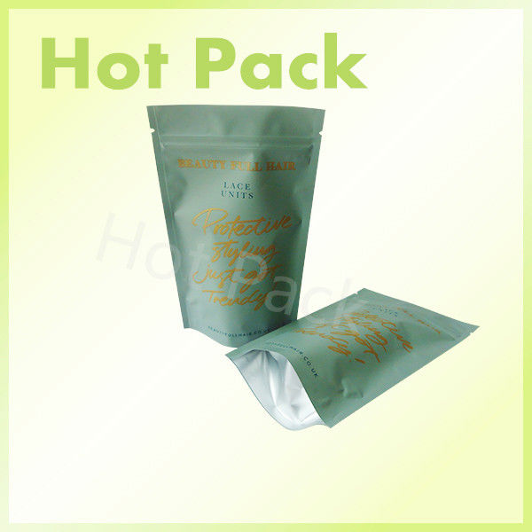 oatmeal pouch with zipper foil stand up pouch