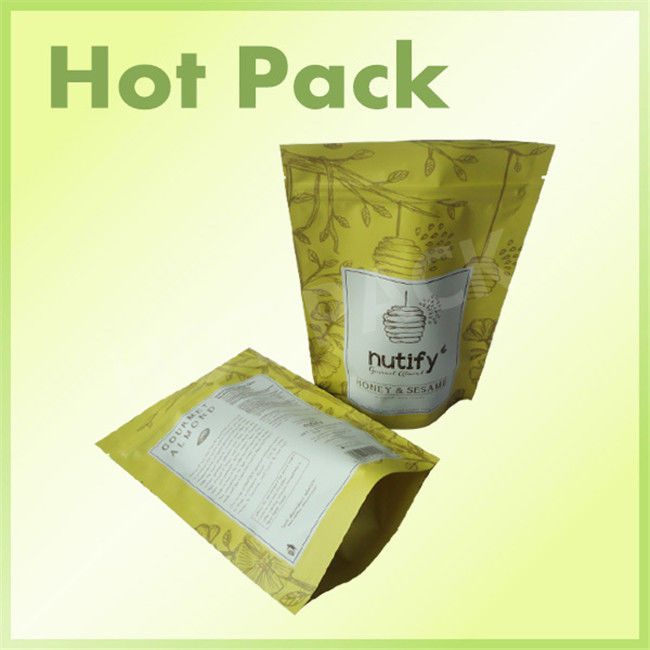 stand up pouch food grade zip lock bags