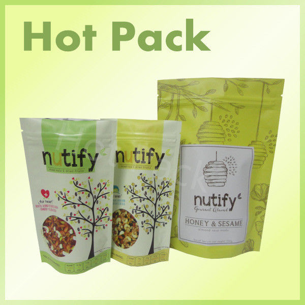stand up pouches bag for food nuts snack customize