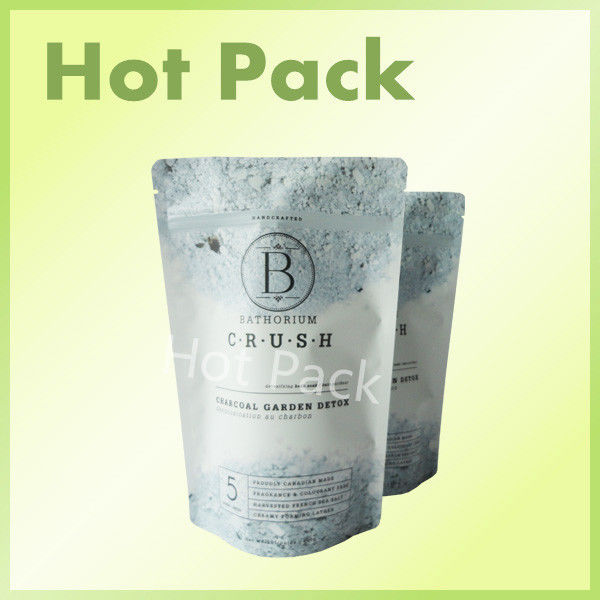 ziplock stand up pouch for sea salt