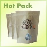 food packaging customized stand up kraft bag