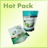 tea bag with zip on top