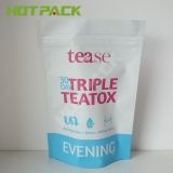 Factory Biodegradable Zipper Green Tea Bags