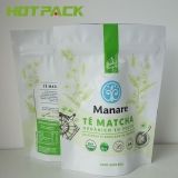 Digital Printed Logo Zipper Stand Up Pouch