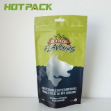 custom stand up zipper snack bags