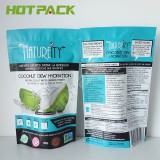 Midium Size Aluminum Foil Matte Polished Stand Up Packaging Bag For Foods