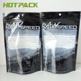 Stand Up Pouch Black With Window