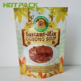 aluminum foil mylar printed stand up bag