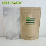 Kraft Paper Stand Up Pouch Window