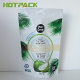 plastic mylar pouch with zipper