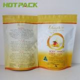 Body Scrub Packaging Zipper Bag