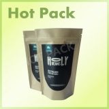foil craft paper zip lock bag for coffee