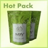 stand up food grade foil zip lock bag stand up pouch with zipper