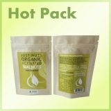 kraft paper bag with zipper for dried food