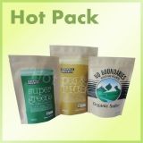 kraft paper bag with clear window