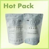 500g white zipper sea salt stand up bag