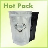 black packaging bags with ziplock