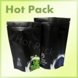 matte stand up zipper pouch
